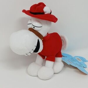 Rocky and Bullwinkle Friends Dudley Do Right Horse plush 9" CVS Stuffins Vintage